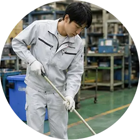 環境整備の様子