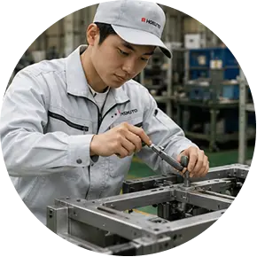 午後の作業の様子